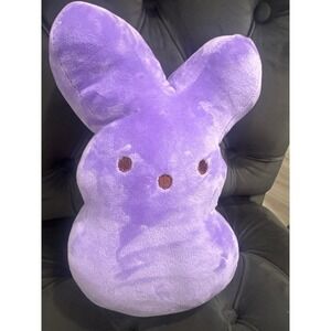 Peeps Purple Plush Bunny Rabbit Stuffed Animal Easter Spring Kids